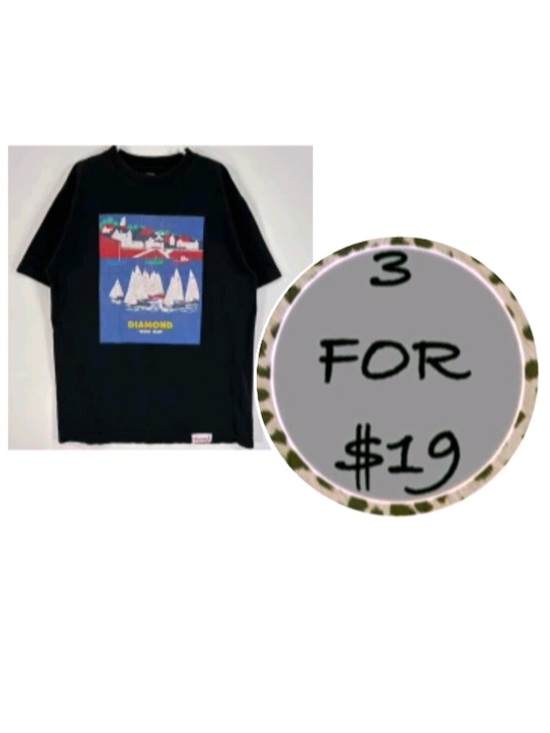 Diamond Supply Co. Other - 3/$19 Diamond Supply Co yacht club short sleeve T-shirt